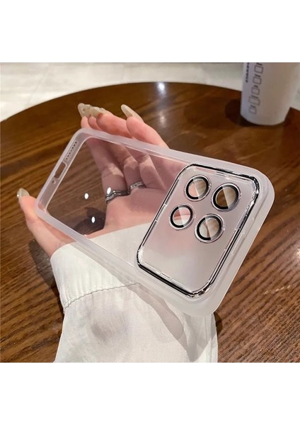 Xiaomi Redmi K70 Kamera Koruması Şeffaf Tpu Cep Telefonu Kılıfı (Yurt Dışından)