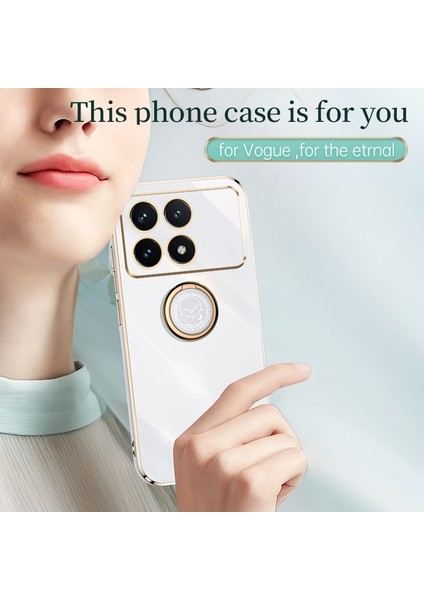 Poco X6 Pro Kaplama Halka Standı Tpu Cep Telefonu Kılıfı (Yurt Dışından) modelleri