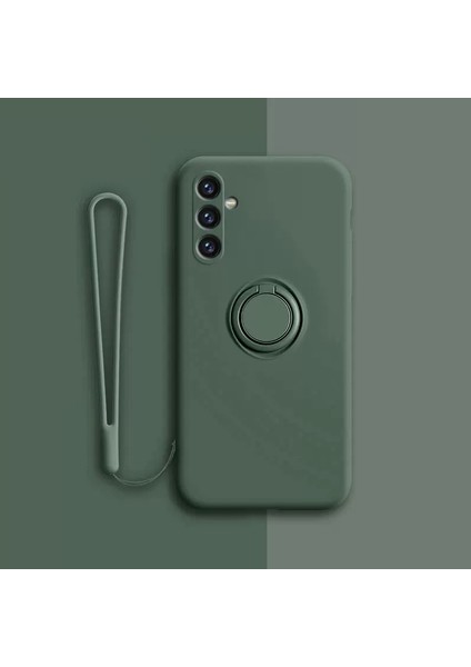 For Samsung Galaxy A13 4g Cilt Hissi Yüzük Cep Telefonu Kılıfları (Yurt Dışından)