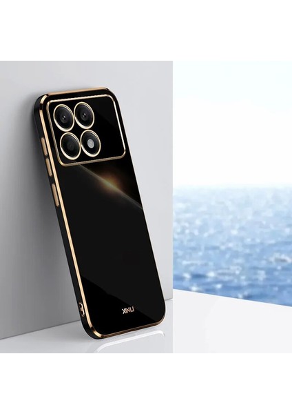 Xiaomi Redmi K70E Kaplama Düz Kenar Tpu Cep Telefonu Kılıfı (Yurt Dışından)