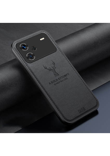 Xiaomi Redmi Note 13 Pro Plus Kumaş Geyik Cep Telefonu Kılıfı (Yurt Dışından)