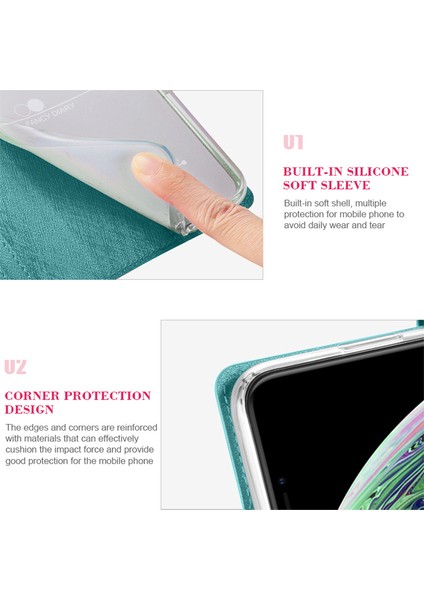 For iPhone 11 Pro Max Kart Yuvası Devir Cep Telefonu Kılıfları (Yurt Dışından)