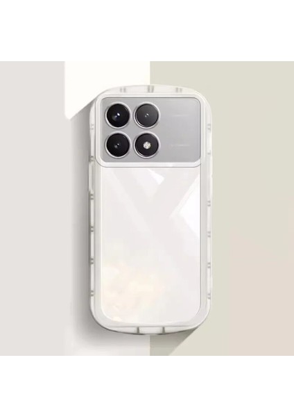 Xiaomi Redmi K70E Şeffaf Şeker Renkleri Hava Yastığı Cep Telefonu Kılıfı (Yurt Dışından)