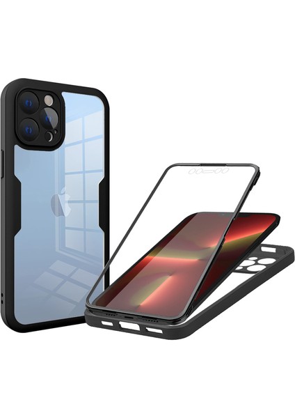 For iPhone 14 360 Her Şey Dahil Koruma Cep Telefonu Kılıfları (Yurt Dışından)