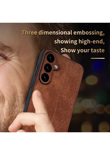 Samsung Galaxy A54 5g Vintage Kabartmalı Pu Cep Telefonu Kılıfı (Yurt Dışından) fırsatları