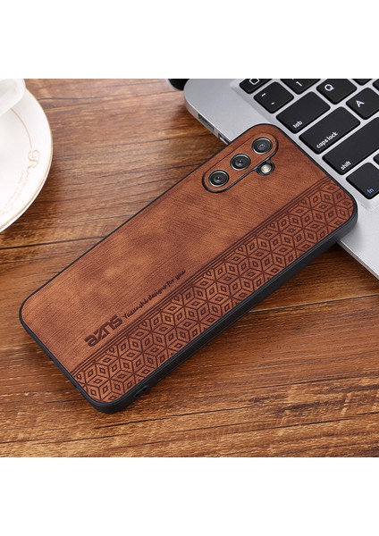 For Samsung Galaxy A04 Vintage Kabartmalı Desen Cep Telefonu Kılıfları (Yurt Dışından)