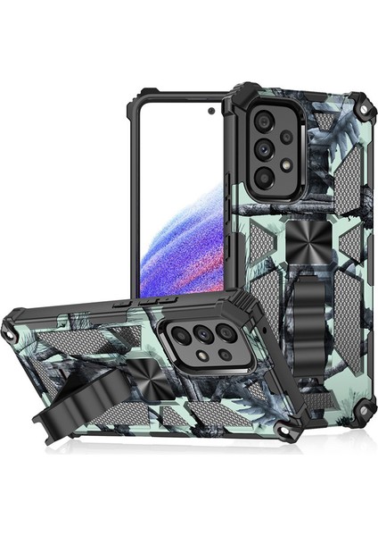 For Samsung Galaxy A04S Kamuflaj Rengi Zırh Ağır Koruma Cep Telefonu Kılıfları (Yurt Dışından)