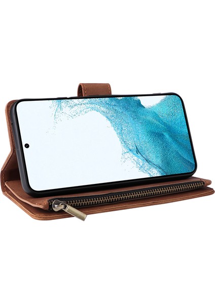 For Samsung Galaxy S20 Plus Kartı Ekle Fermuarlı Cüzdan Cep Telefonu Kılıfları (Yurt Dışından)
