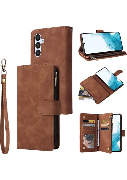 For Samsung Galaxy S20 Plus Kartı Ekle Fermuarlı Cüzdan Cep Telefonu Kılıfları (Yurt Dışından)