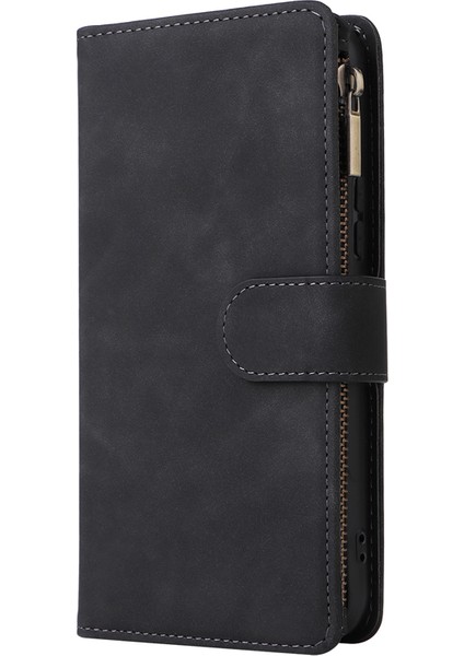 For Samsung Galaxy M13 5g Kartı Ekle Fermuarlı Cüzdan Cep Telefonu Kılıfları (Yurt Dışından)