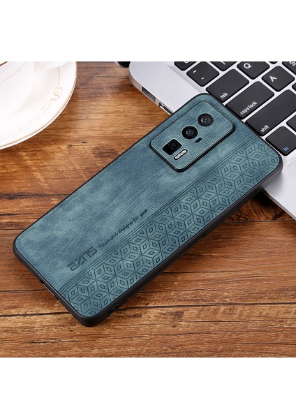 For Poco X4 Gt Vintage Kabartmalı Desen Cep Telefonu Kılıfları (Yurt Dışından)