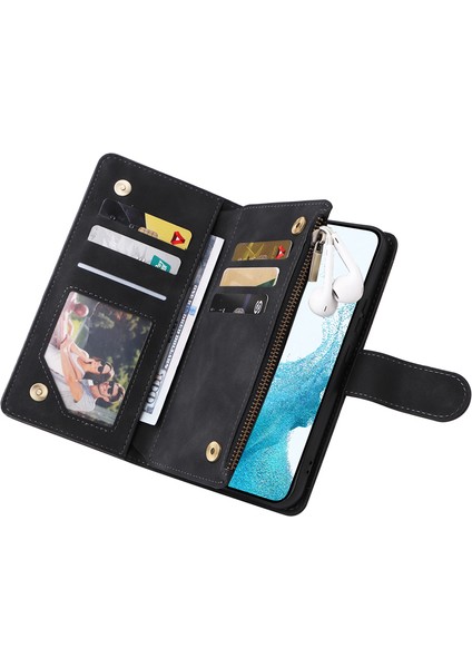 For Samsung Galaxy A33 5g Kartı Ekle Fermuarlı Cüzdan Cep Telefonu Kılıfları (Yurt Dışından) modelleri