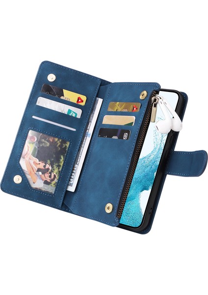For Samsung Galaxy S20 Plus Kartı Ekle Fermuarlı Cüzdan Cep Telefonu Kılıfları (Yurt Dışından)