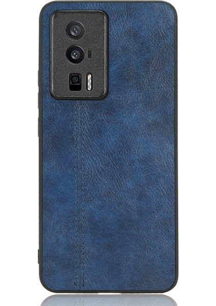 For Xiaomi Redmi Note 10 Pro Max Vintage Dikiş Cep Telefonu Kılıfları (Yurt Dışından)