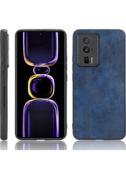 For Xiaomi Redmi Note 10 Pro Max Vintage Dikiş Cep Telefonu Kılıfları (Yurt Dışından)