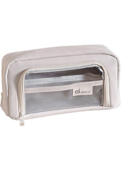 Büyük Kapasiteli Şeffaf Öğrenci Kalem Kutusu Öğrenci Kırtasiye Çocuk Okula Dönüş Malzemeleri (Yurt Dışından)