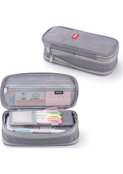 Büyük Kapasiteli Öğrenci Kalem Kutusu Öğrenciye Okula Dönüş Hediyesi (Yurt Dışından)