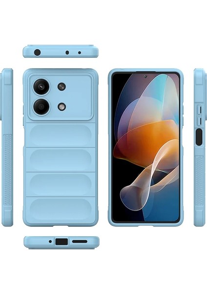 Poco X6 Kalkan Silika Jeli Cep Telefonu Kılıfı (Yurt Dışından)