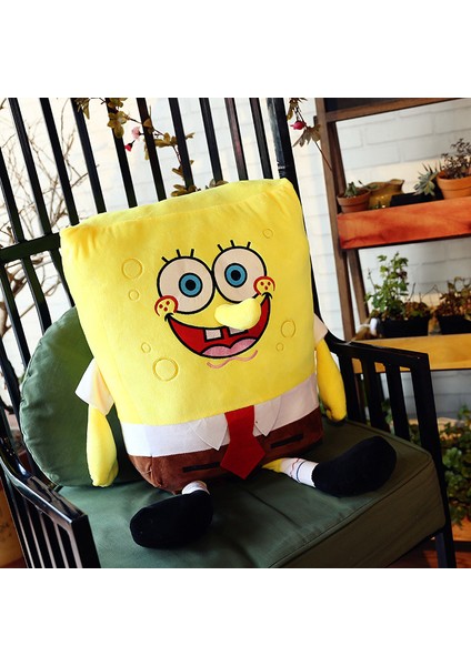 Sünger Bob Peluş Oyuncak Çocuk Hediyesi 35CM (Yurt Dışından)