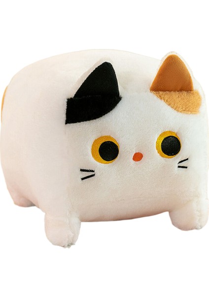 Blok Kedi Peluş Oyuncak Çocuklar Için Hediye 25CM (Yurt Dışından)
