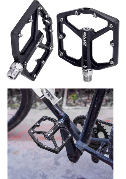 Bmx Alüminyum Düz Platform Pedal Pedalları (Yurt Dışından)