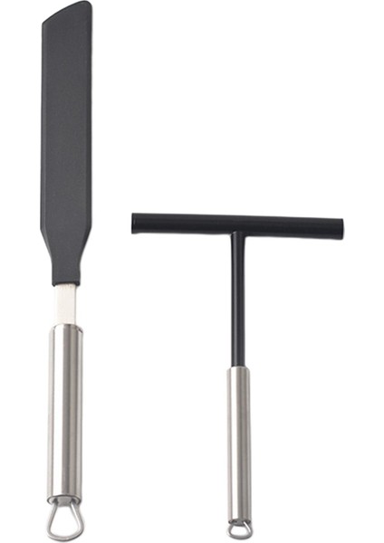 2x Crepe Screader Zarge Tencere Mutfak Gadgets Evde Durak Mutfak (Yurt Dışından)