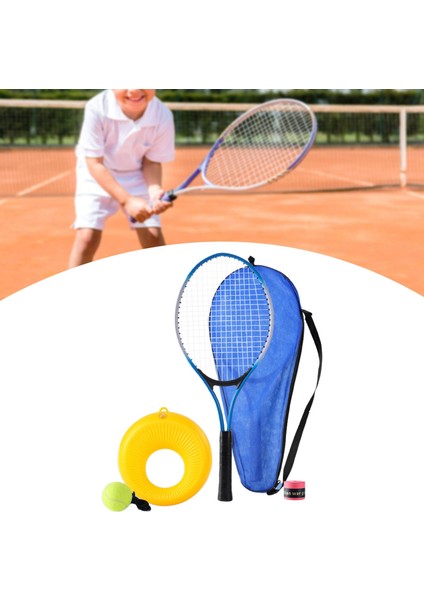 Solo Eğ Tenis Dönüş Tenis Raketi Alıştırma Çocuk Çantalı (Yurt Dışından)
