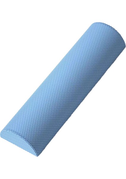 Yarım Yuvarlak Öpük Kaymaz Yoga Sütunu Fitness Ev Egzersizi Için Mavi 45 cm (Yurt Dışından)