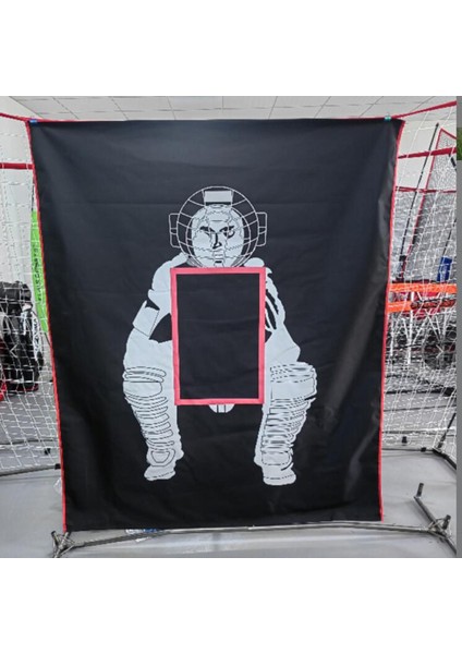 Ş Kafesi Backstop Mat Ağır Hizmet Tipi Taşınabilir Ş Kafesi Catcher Beyzbol 183CMX122CM (Yurt Dışından) indirimleri