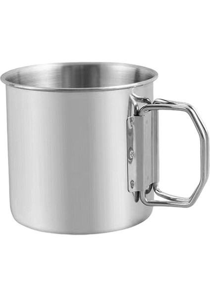Kamp Bardağı Su Bardağı 304 Sırt Çantasıyla Seyahat Için Paslanmaz Çelik Içecek Takımı 350ML (Yurt Dışından)