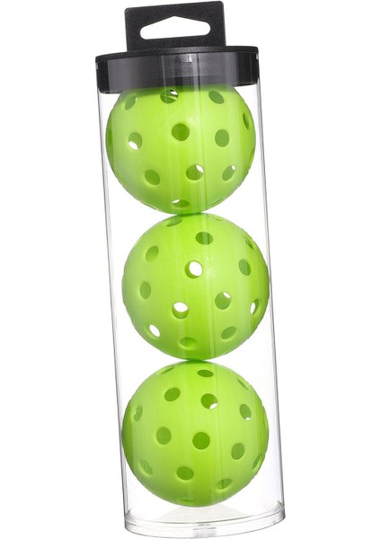 3 Pickleball 74MM Turşu Topları Açı Turnuvası Uygulaması Için Yeşil (Yurt Dışından) fırsatları