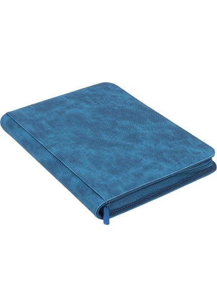 9 Cep Bağlayıcı Ör Su Geçirmez Zip Kollu Ticaret Kartları Mavi (Yurt Dışından)