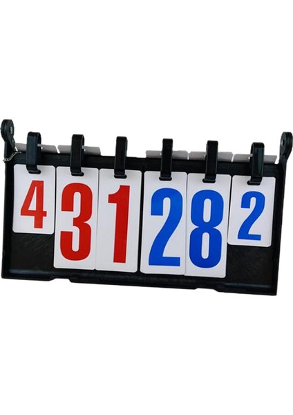 Masa Üstü Skorbord 6 Basketbol Açık Hava Sporları Için Dijital Skor Kaleci (Yurt Dışından)