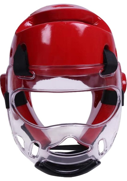 Tekvando Eğitimi Mücadele Muay Thai Kırmızı M Için Karate Başlık Dişli (Yurt Dışından)