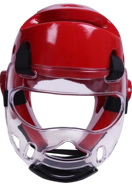 Tekvando Eğitimi Mücadele Muay Thai Kırmızı M Için Karate Başlık Dişli (Yurt Dışından) indirimleri