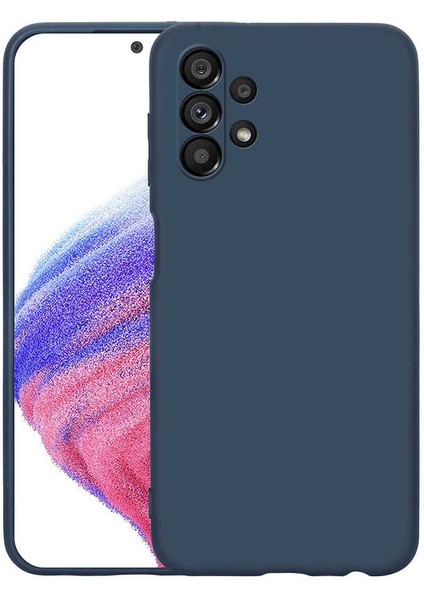 Samsung Galaxy A73 Kılıf Lansman Içi Kadife Silikon + Ekran Koruycu