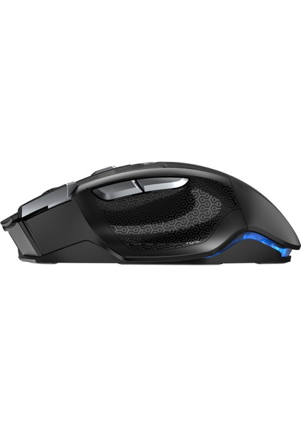 SC550 4800DPI 7 Tuşlu Makrolu 2.4ghz Kablosuz Optik Rgb Oyuncu Mouse Siyah