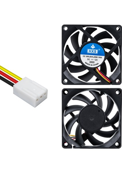 Powermaster IC-216 70X70X15MM 12 Volt 3 Pin Fırçasız Dc Kasa Fan