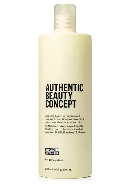 Authentic Beauty Concept Replenish Şampuan 1000ML - Pompa Hediyeli -