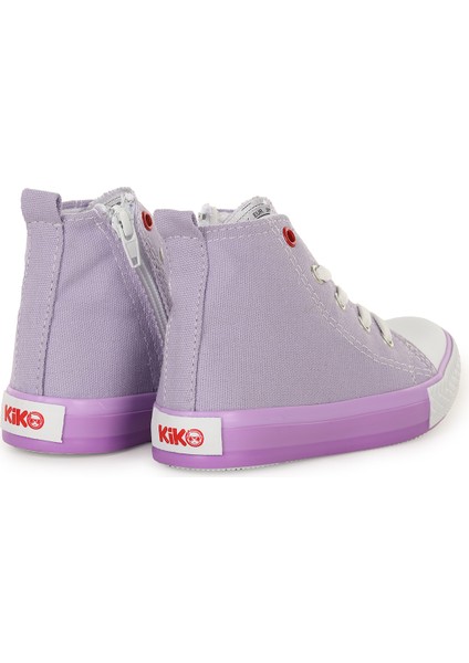 Kiko Kids Tinna Bağcıklı Kız Çocuk Boğazlı Keten Spor Ayakkabı fırsatları