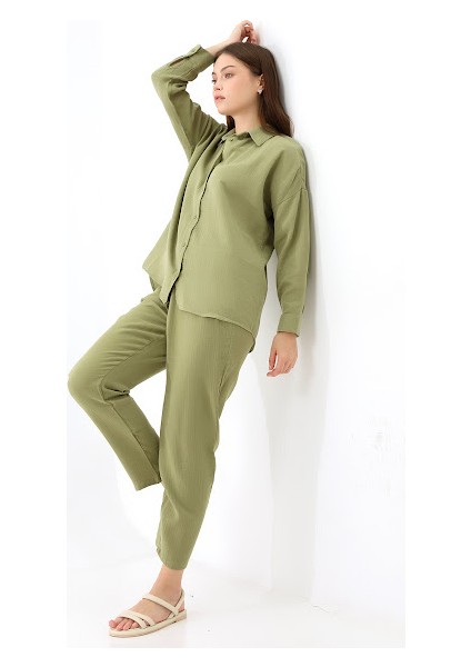 Keten Oversize Gömlek fırsatları