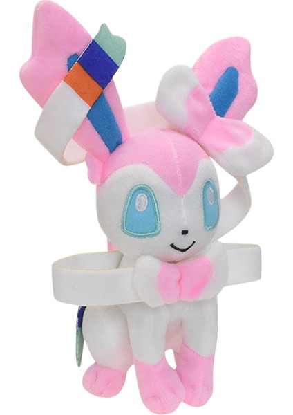 Banbo Pokemon Oturan Eevee Peluş Oyuncak 22CM (Yurt Dışından)