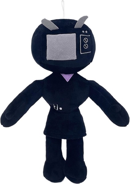 Banbo Skibidi Tuvalet Kadın Tv Kişiliği Peluş Oyuncak 25CM (Yurt Dışından)