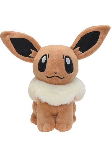 Banbo Pokemon Oturan Eevee Peluş Oyuncak 22CM (Yurt Dışından)