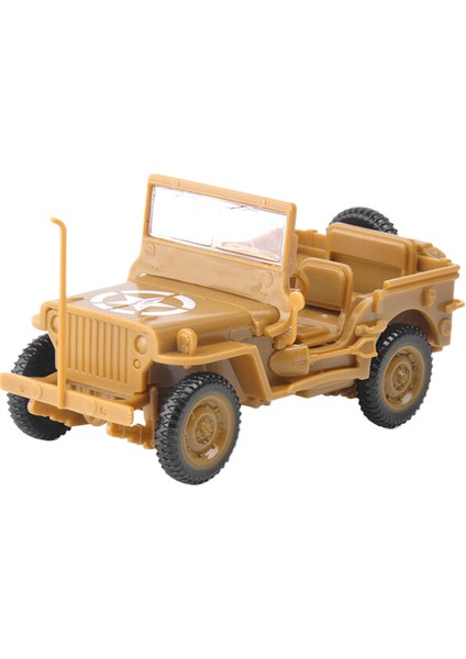 Banbo Willys Jeep 1:48 Monte Edilmiş Model (Yurt Dışından)