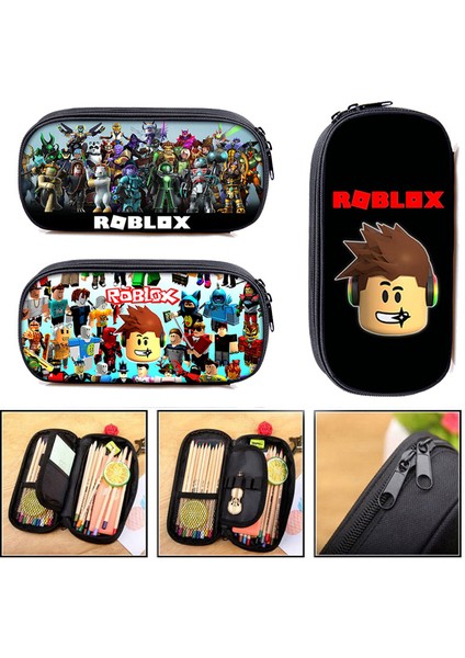 Roblox Tek Katmanlı Öğrenci Kalem Kutusu Okula Dönüş Malzemeleri (Yurt Dışından)