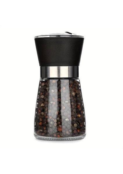 12 Adet Karışık Renk Seramik Bıçaklı Tuz, Baharat Değirmenii