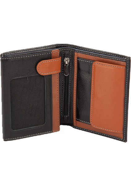 Deri Erkek Cüzdan Siyah-Taba C157-13 modelleri