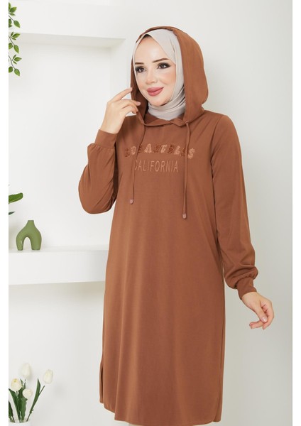 Kadın Tunik Tesettür Mevsimlik Kapşonlu 61056 modelleri