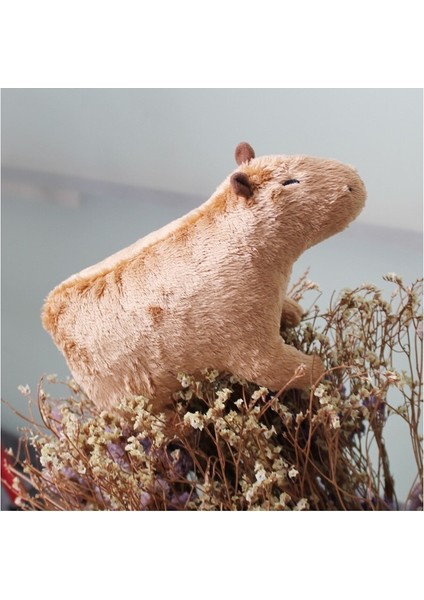 Kıllı Su Tüylü Oyuncak Peluş Oyuncak Yumuşak Gerçek Hayat Kapibara Çocuk Oyuncak Peluş Araba Noel Hediyesi 18 cm (Yurt Dışından) fiyatları